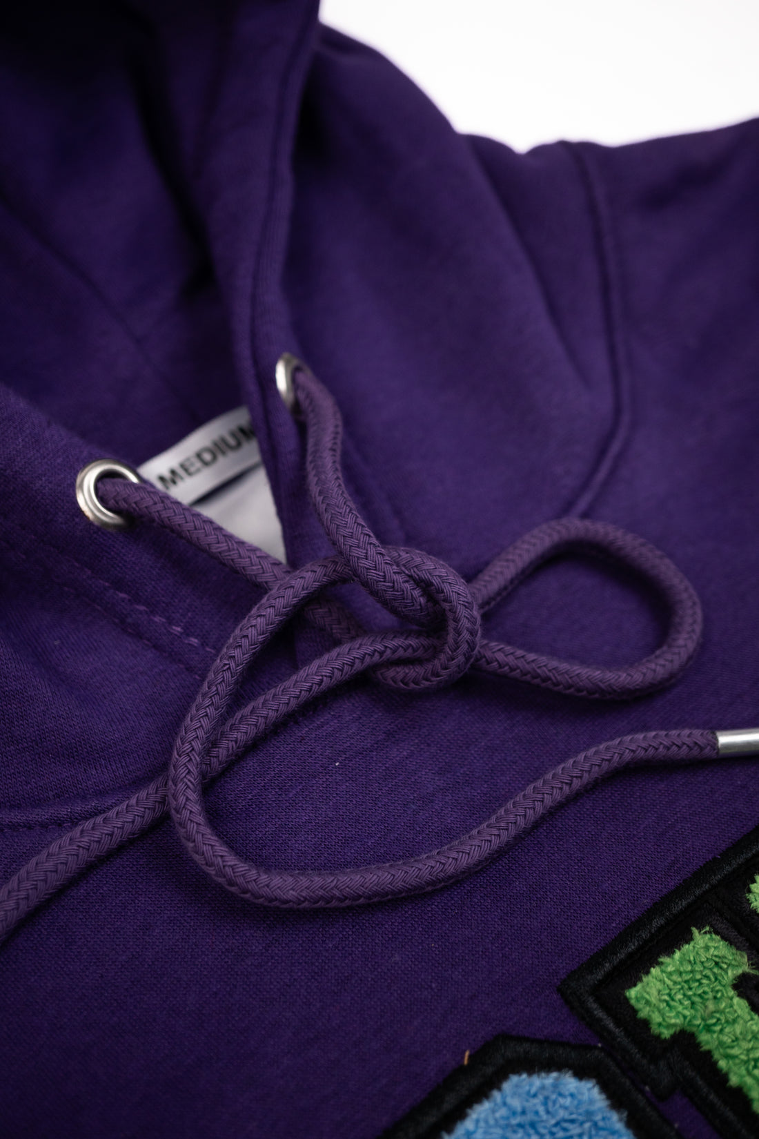 Iron Crest Hoodie Purple