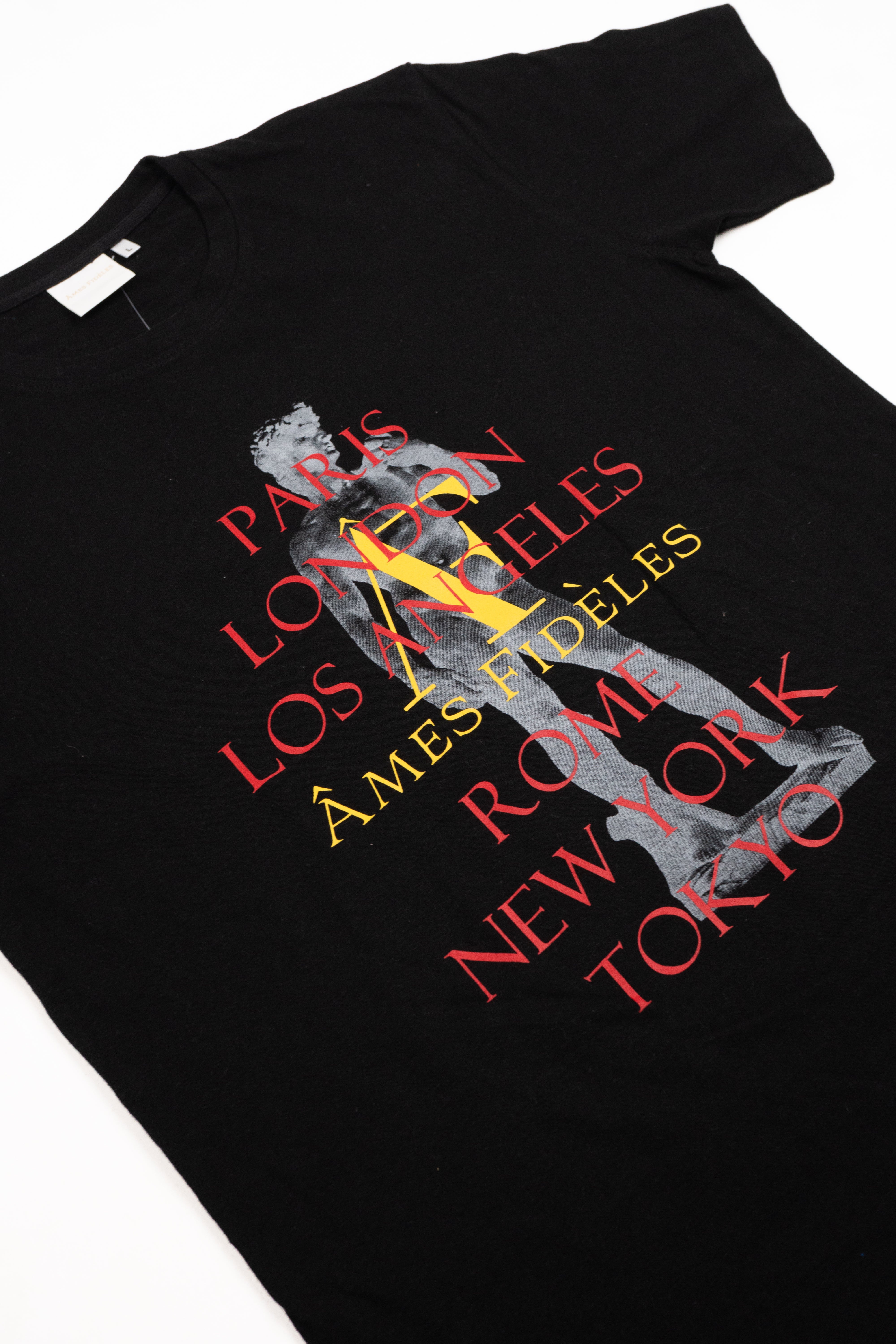 Paris T-Shirt Black