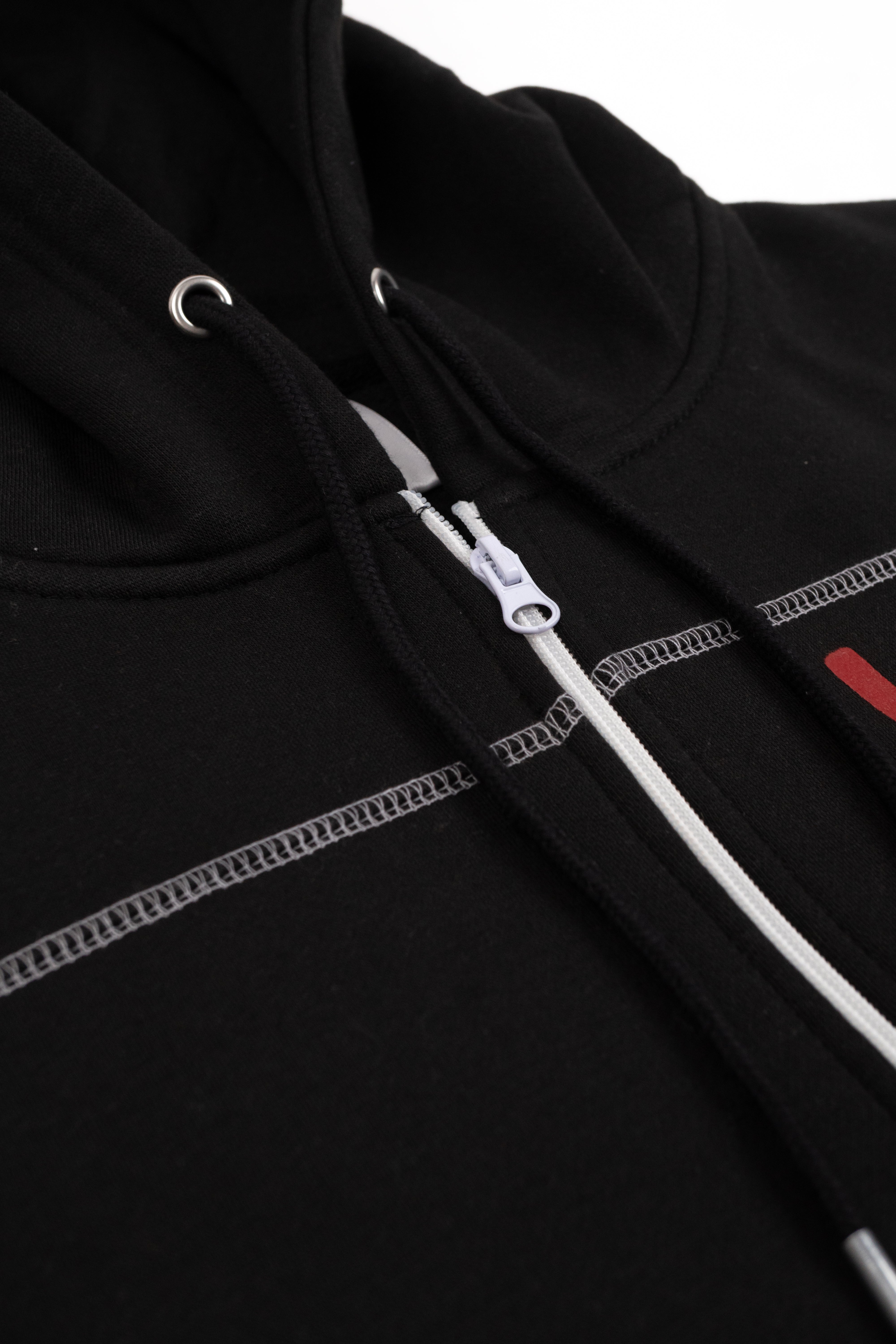 Xplicio Zipper Hoodie Black