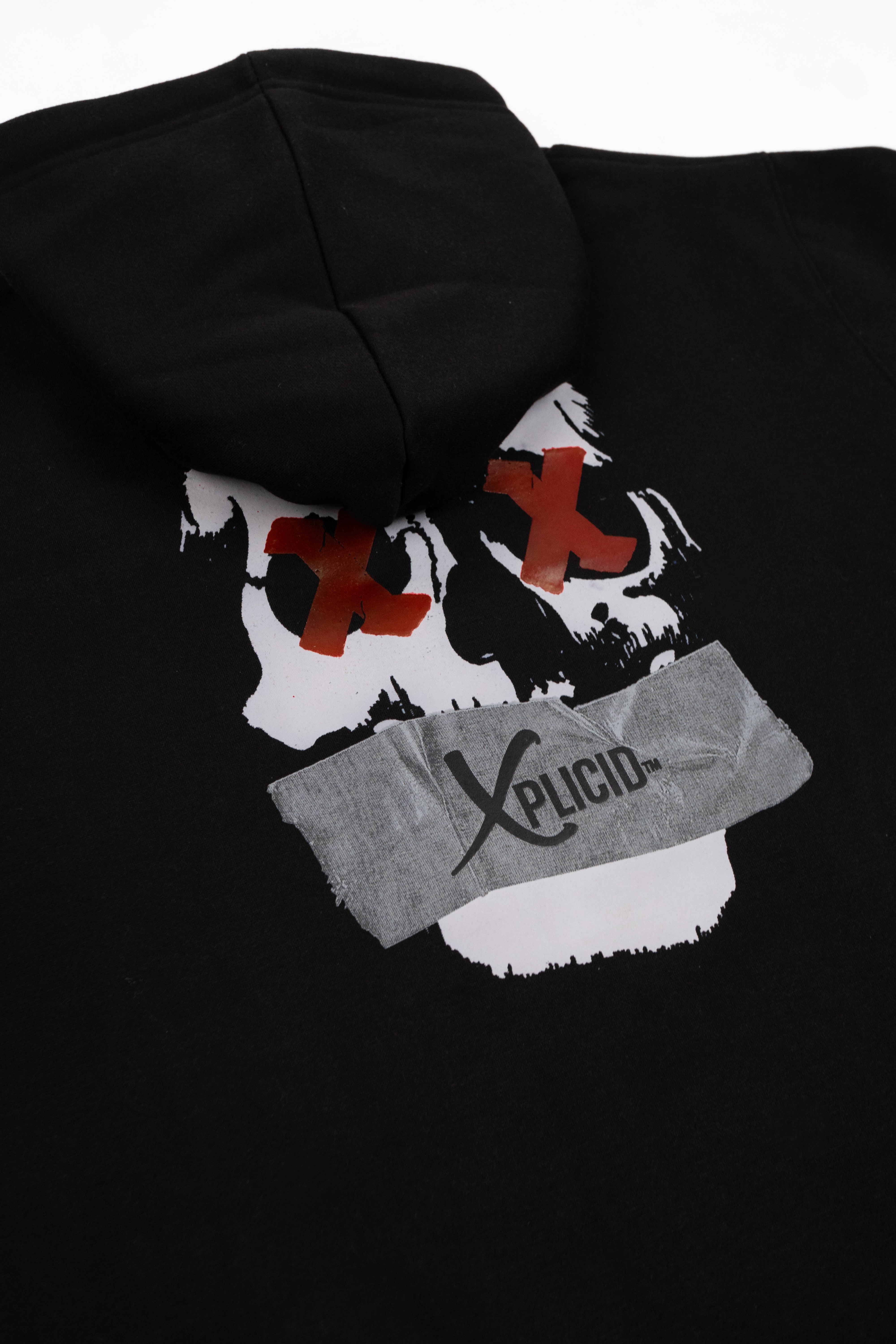 Xplicio Zipper Hoodie Black