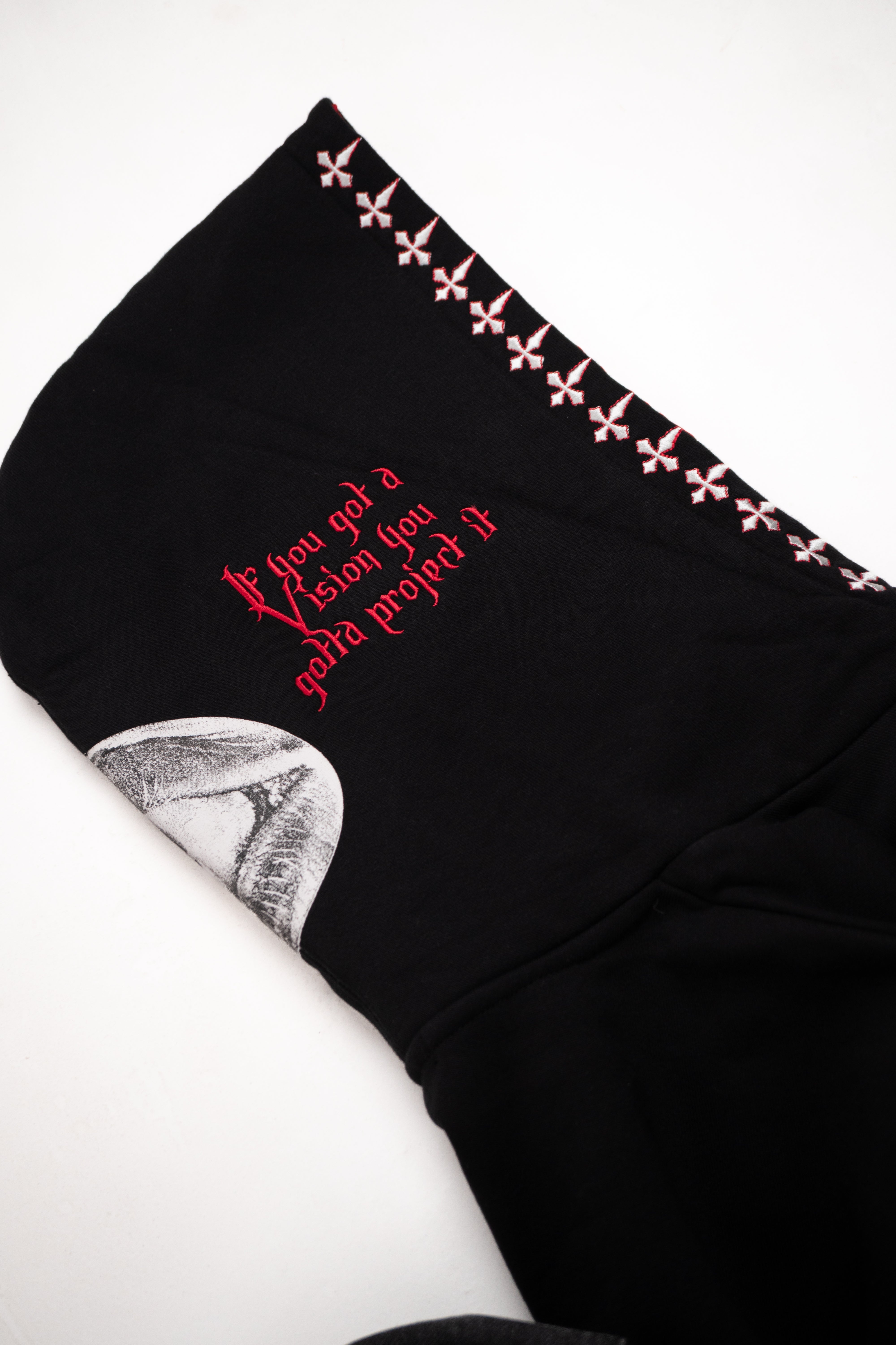 VIRAL VISION HOODIE - Black