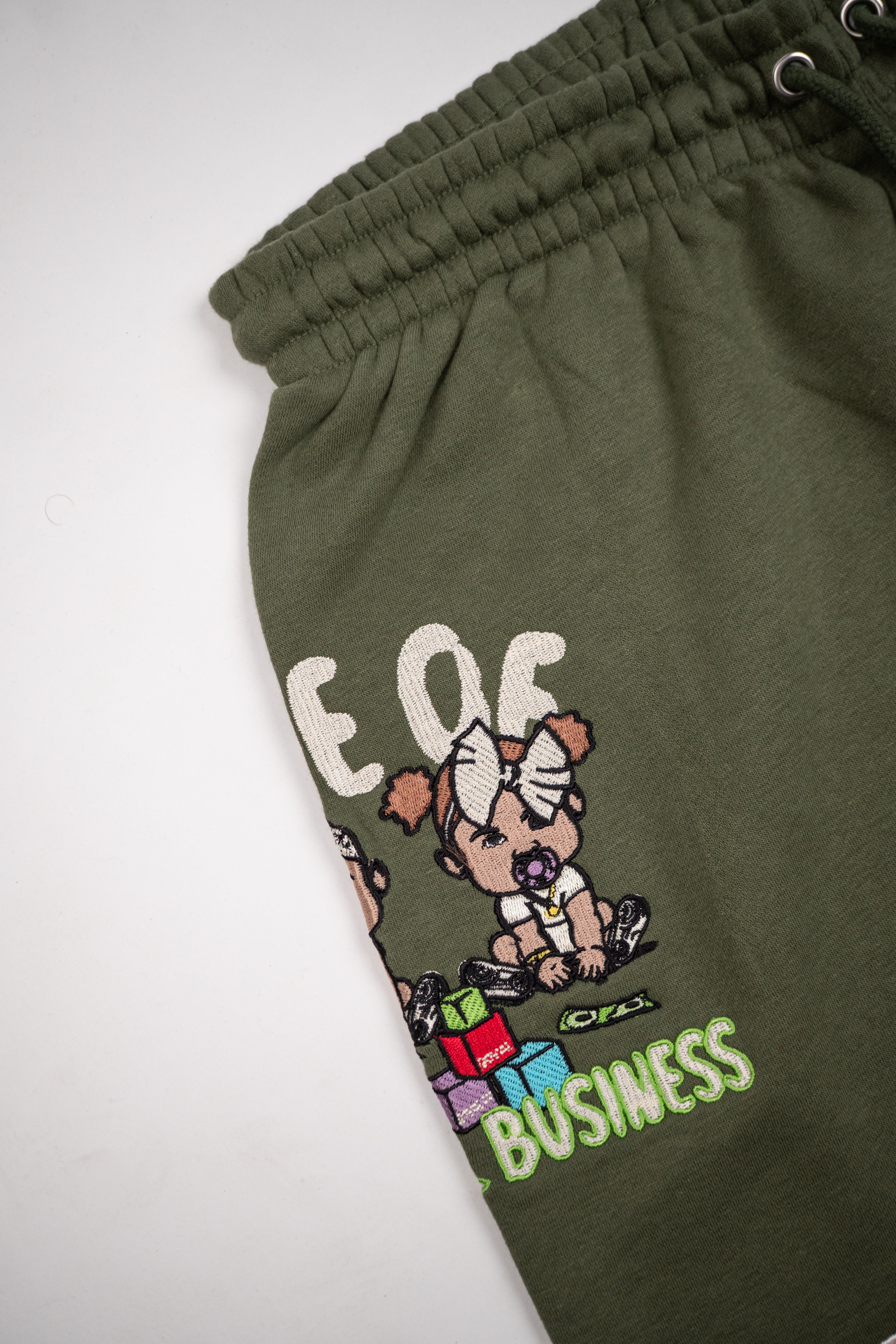Royal Business Olive Green Short