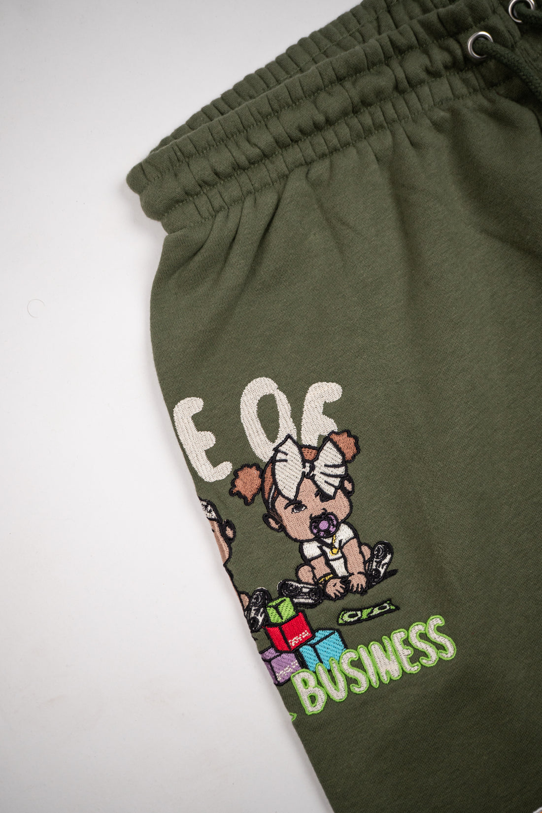 Royal Business Olive Green Short