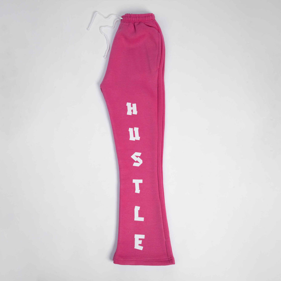 HUSTLE MADE  FLARES - Pink