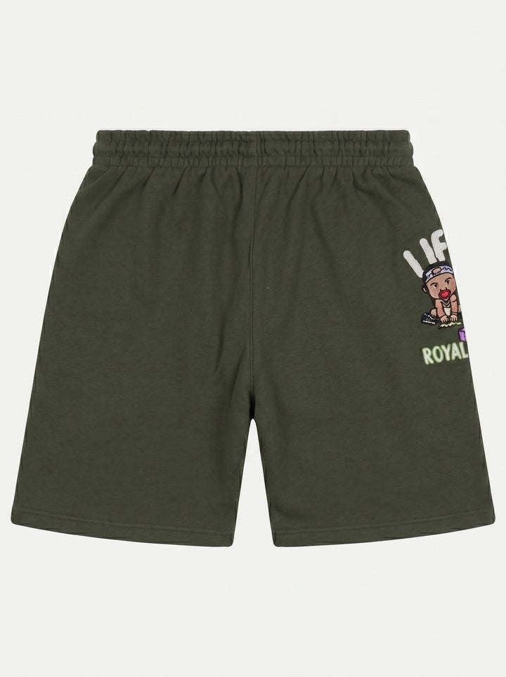 Royal Business Olive Green Short