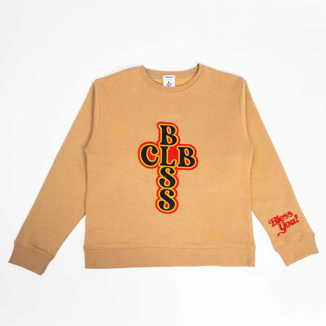 BLESS HOODIE - Light Brown