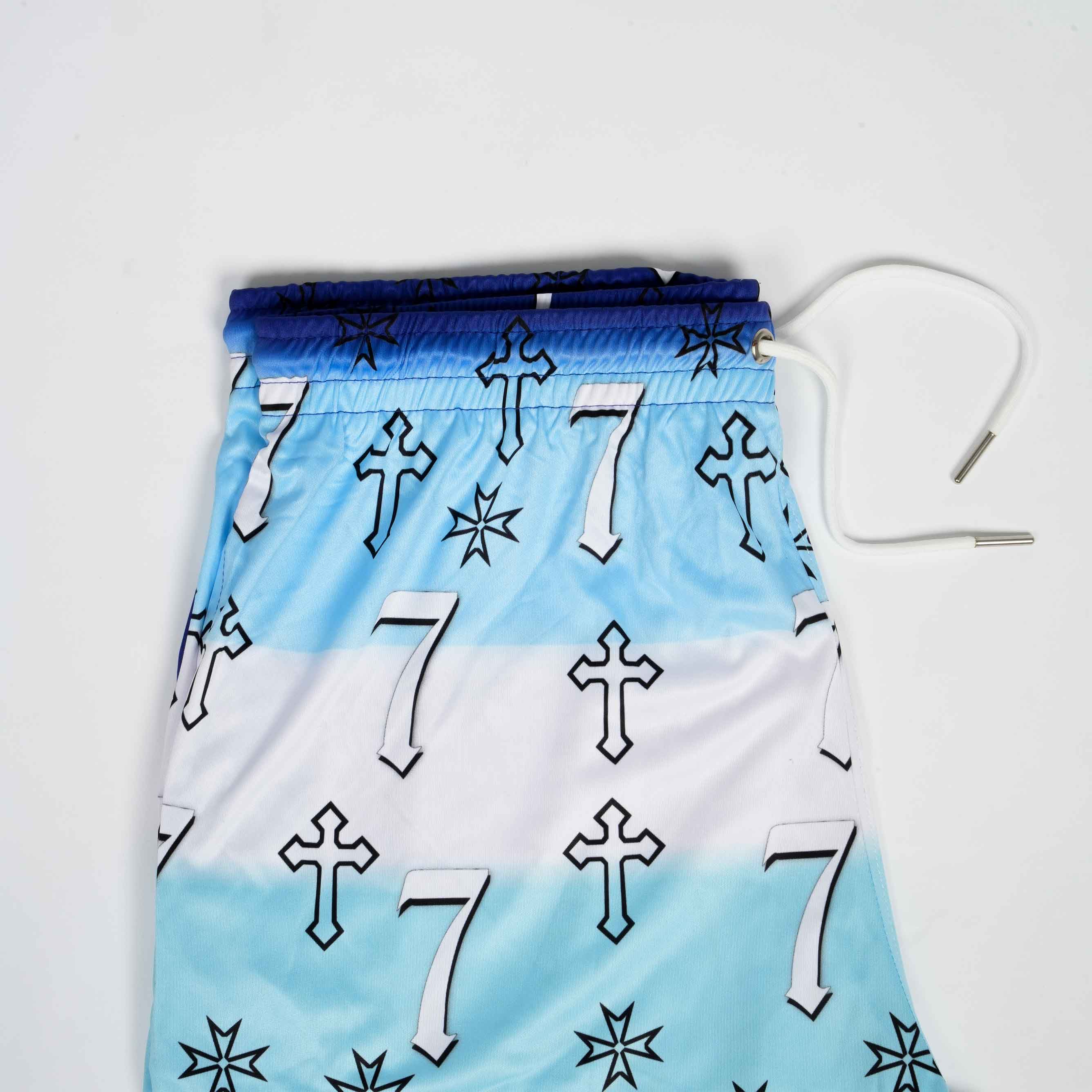 Omber Blue Short