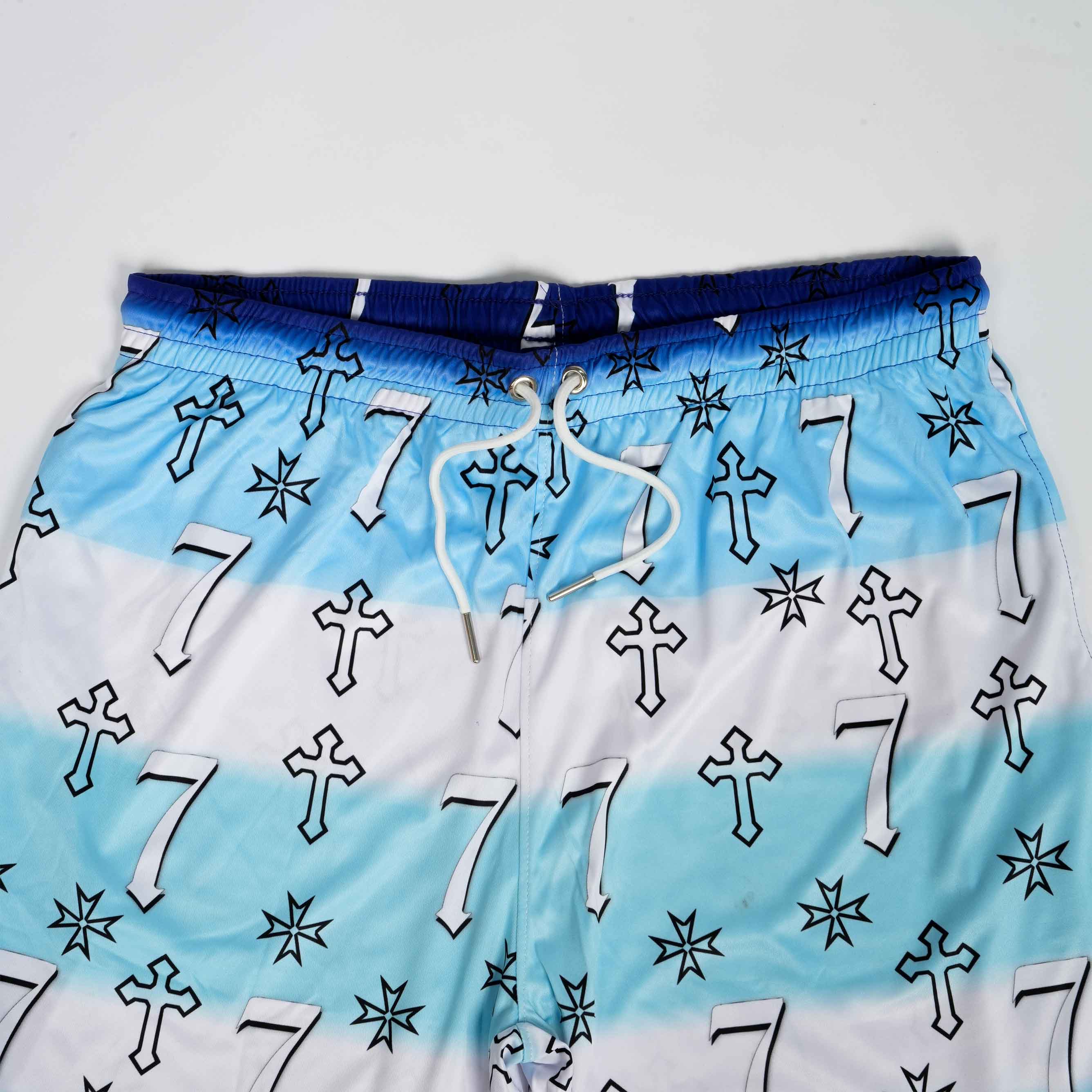 Omber Blue Short