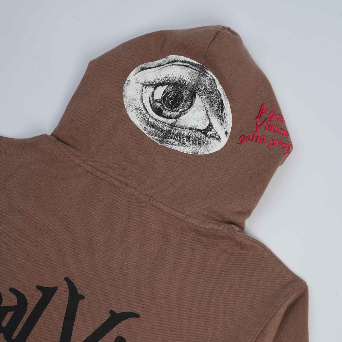 VIRAL VISION HOODIE - Brown