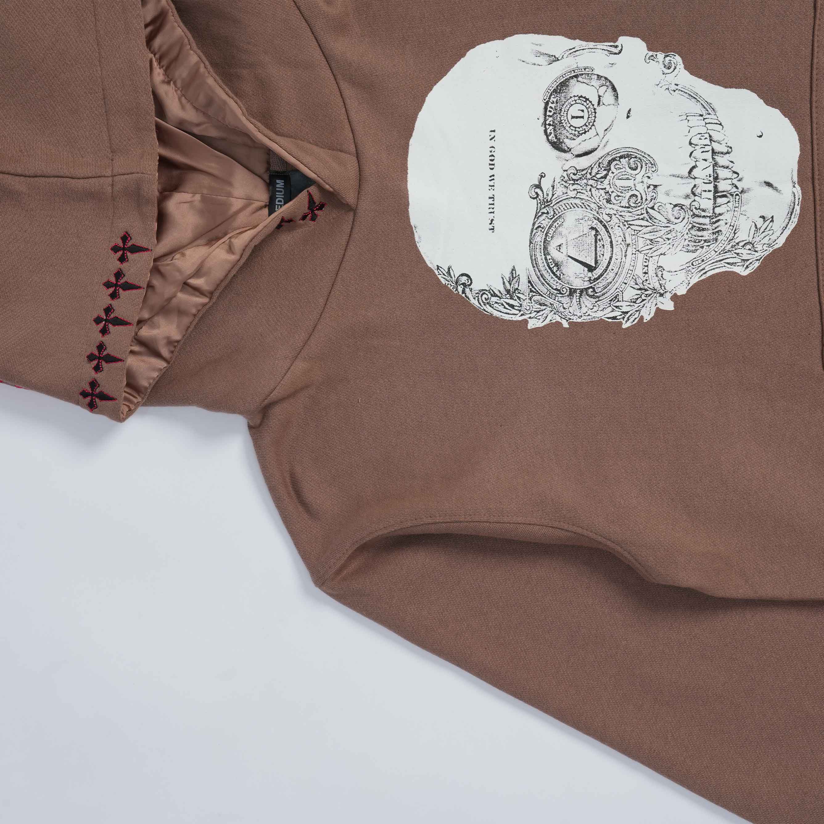 VIRAL VISION HOODIE - Brown