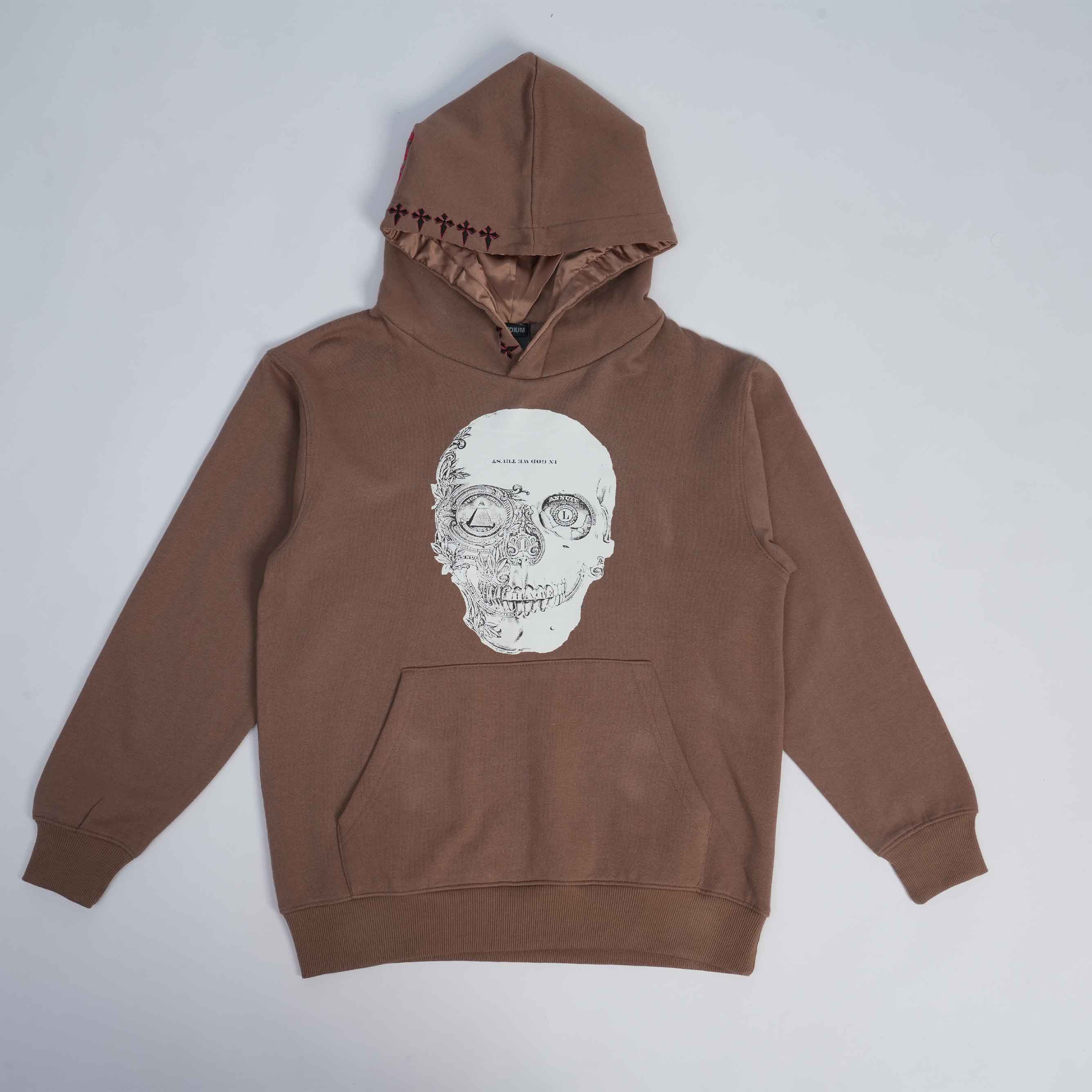 VIRAL VISION HOODIE - Brown