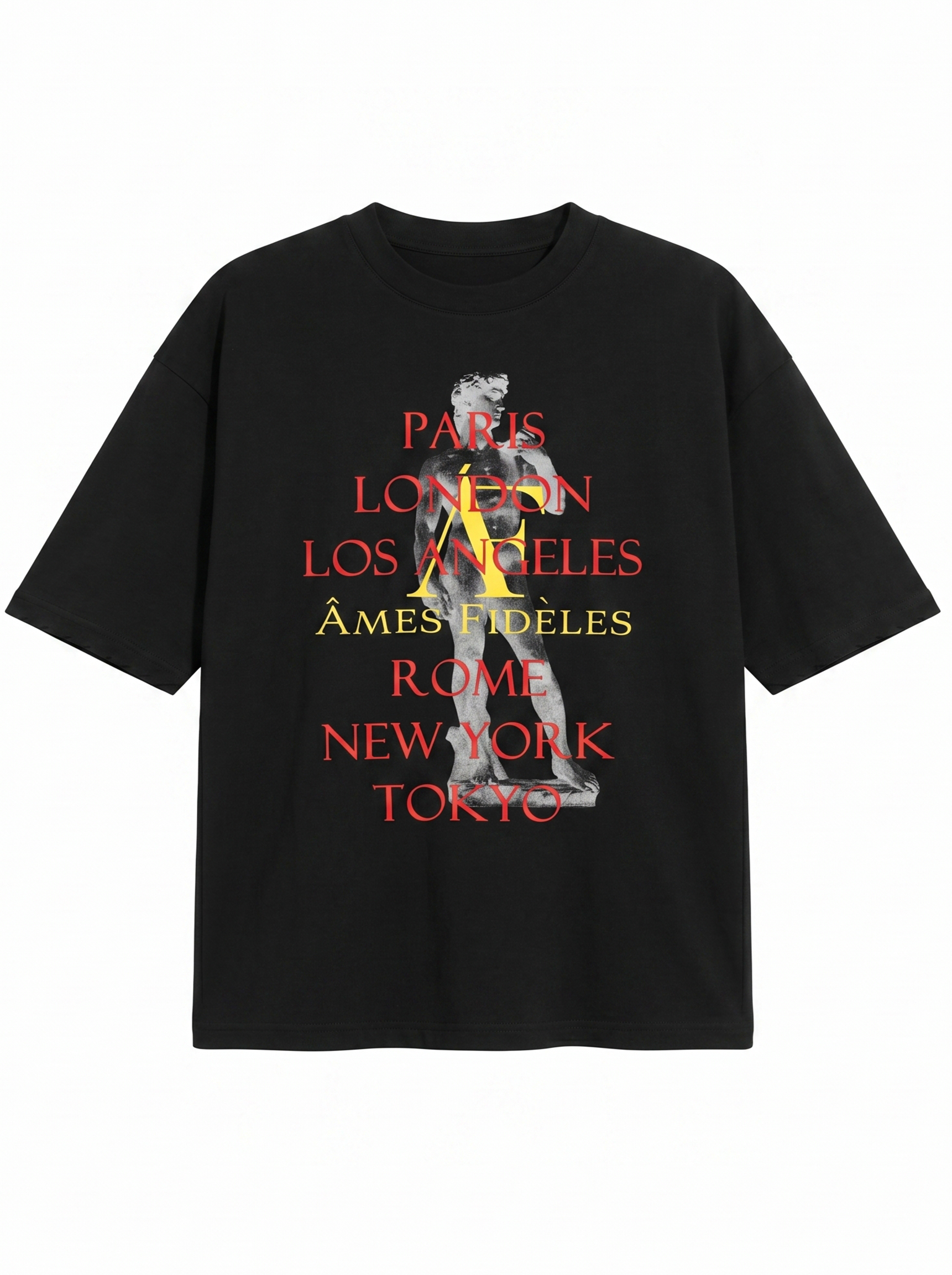 Paris T-Shirt Black