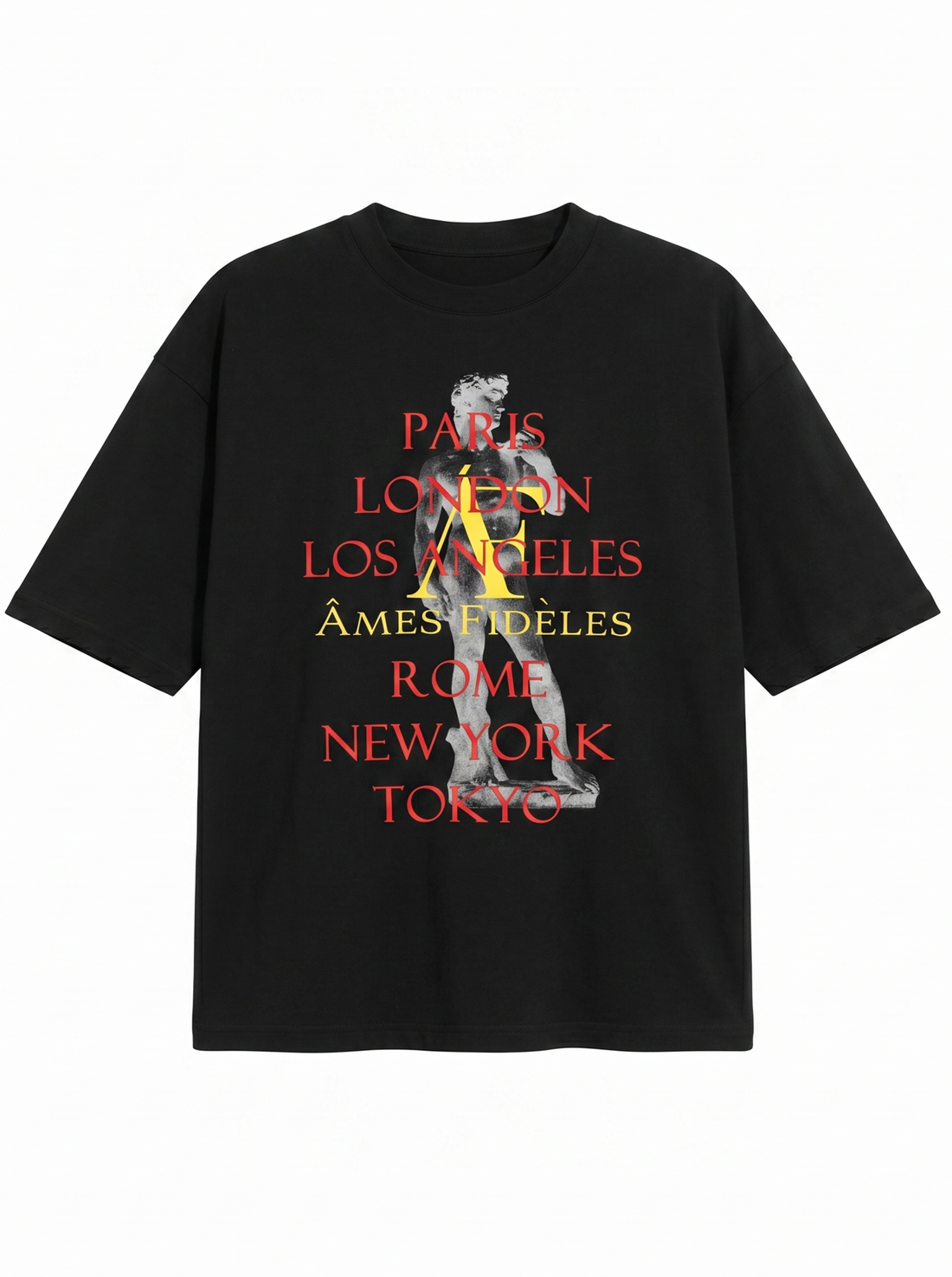 Paris T-Shirt Black