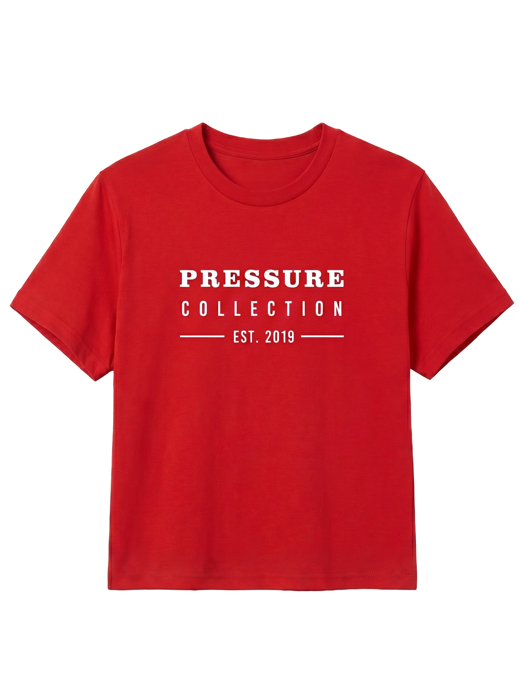 Pressure Collection Tee red