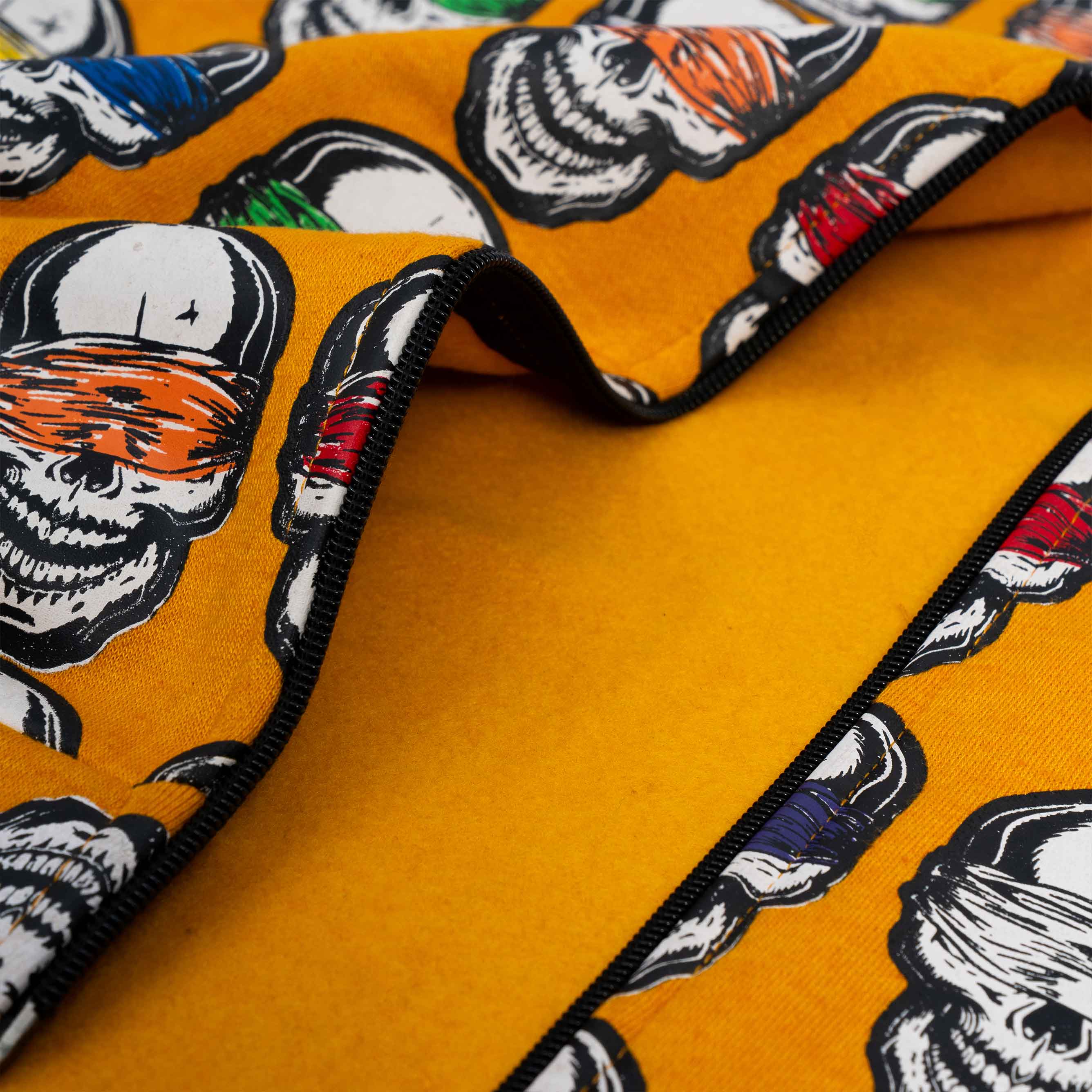 HEART SKULLS Yellow
