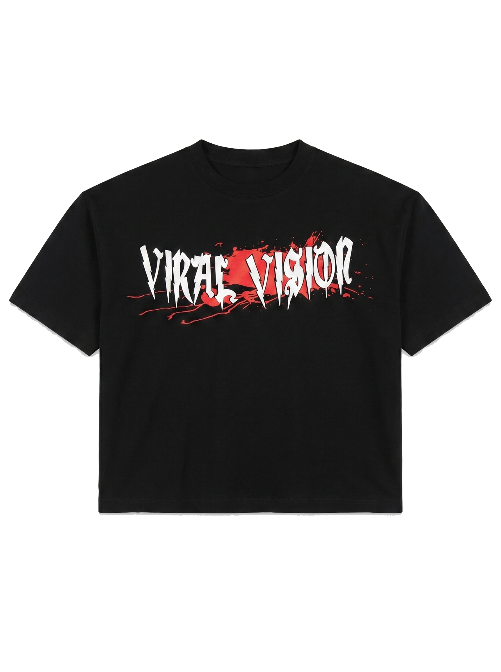 Viral Vision Tee Black