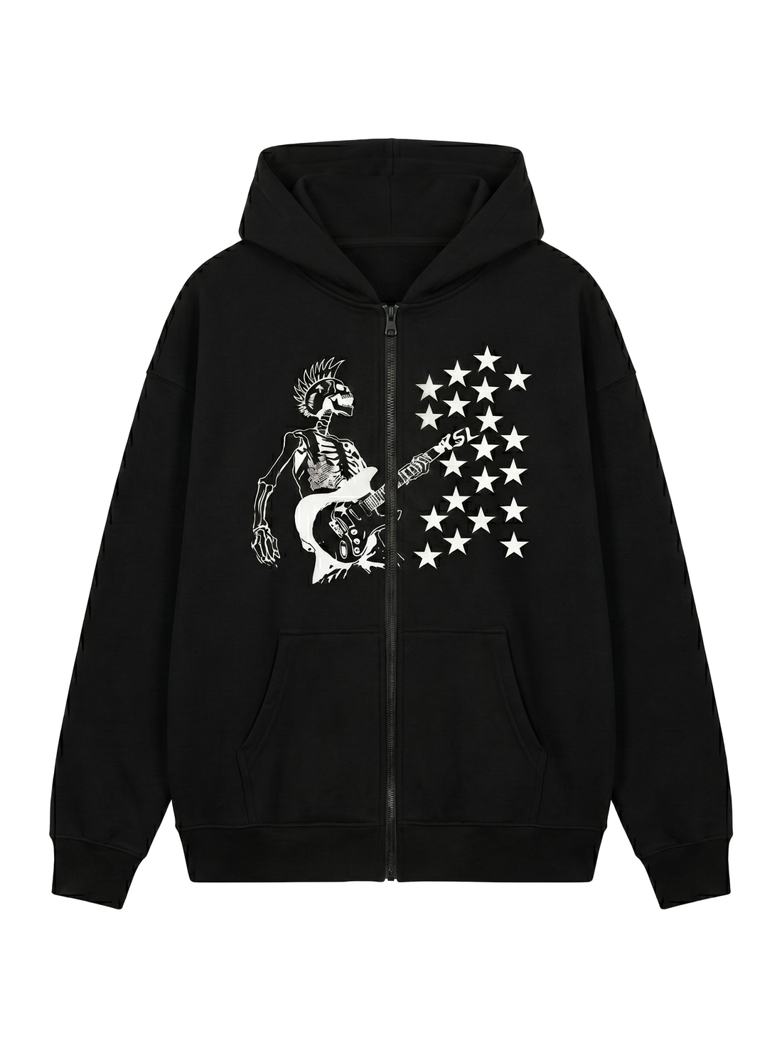 Rock Zipper Hoodie