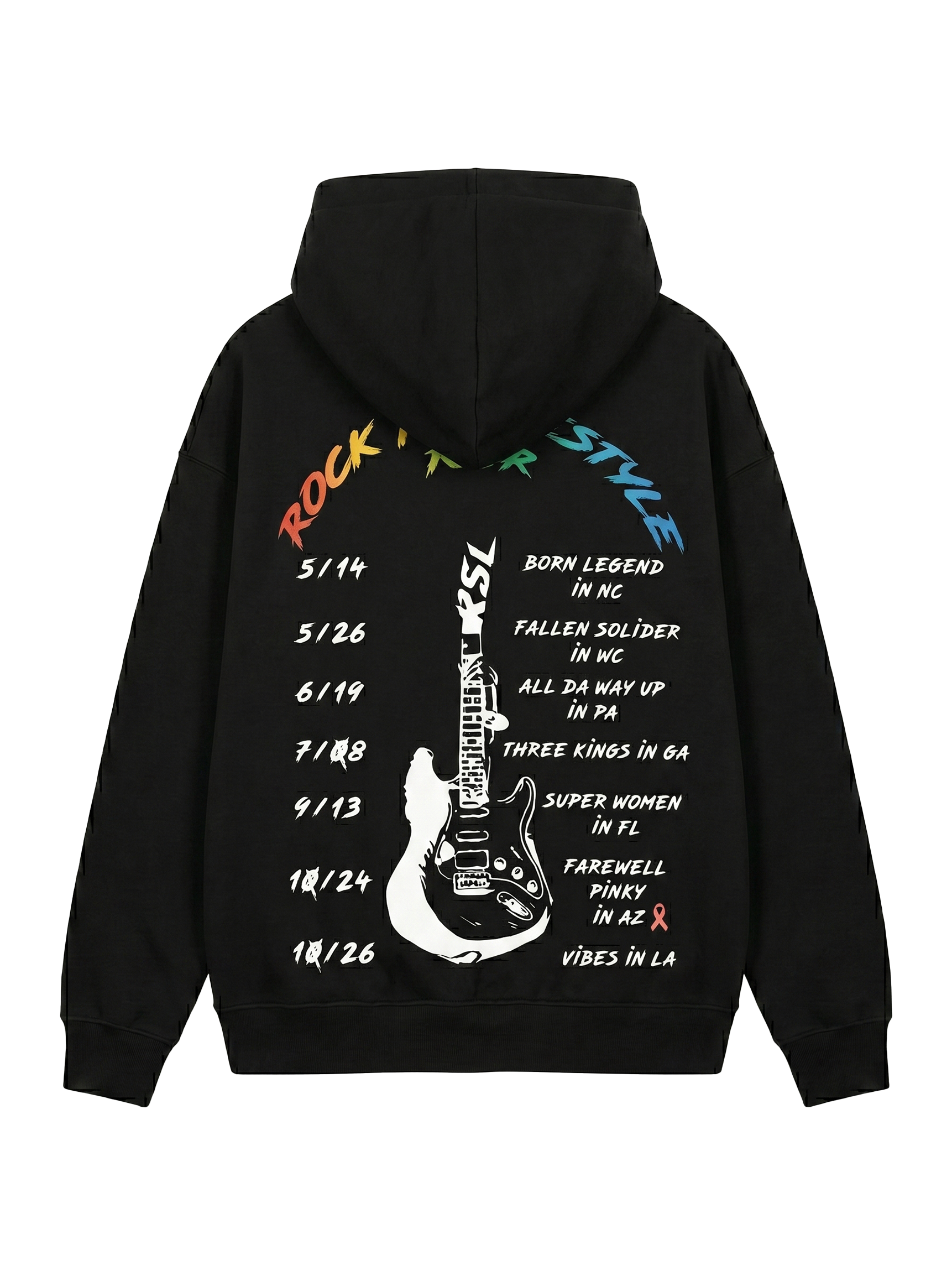 Rock Zipper Hoodie