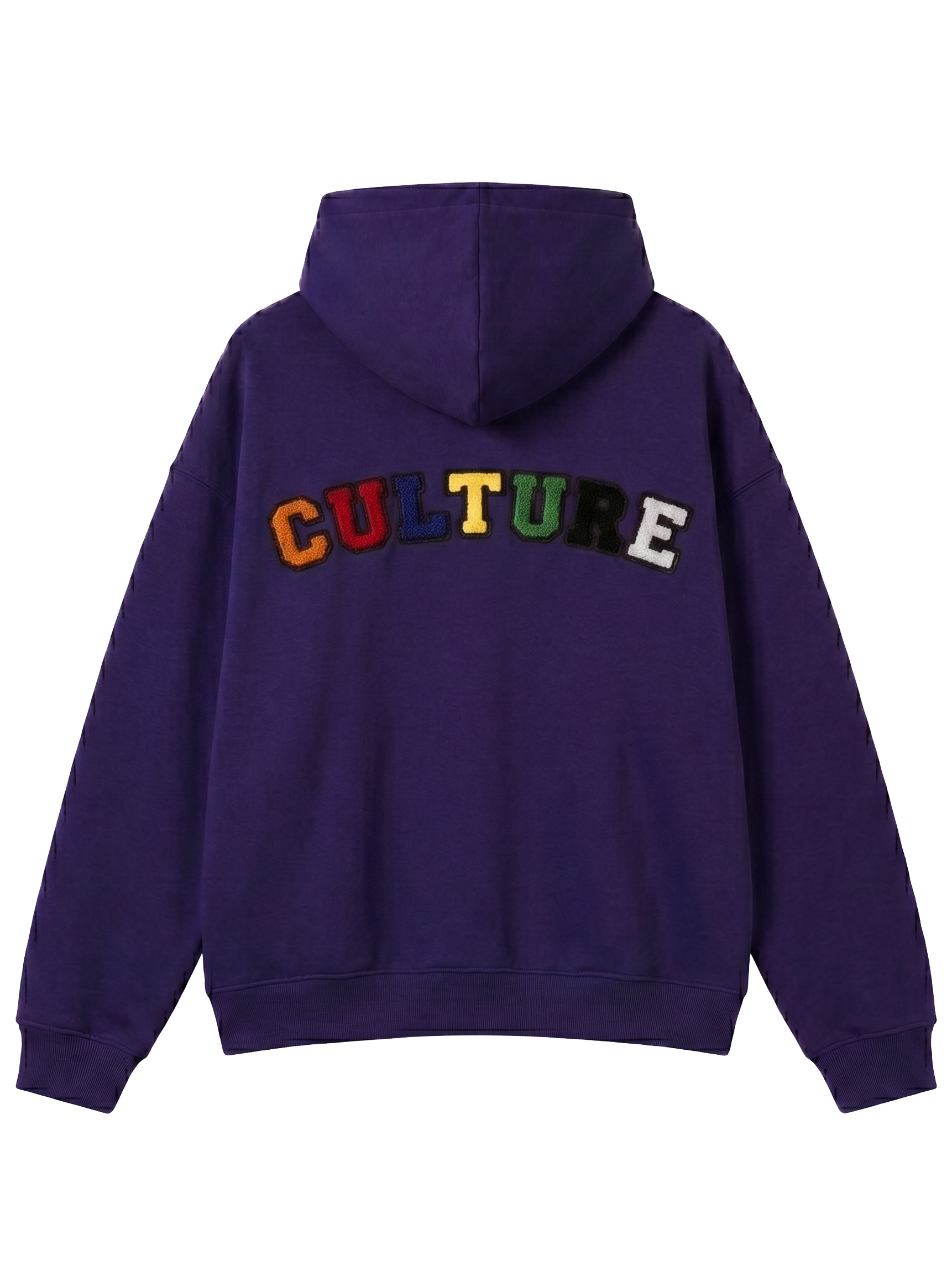 Iron Crest Hoodie Purple