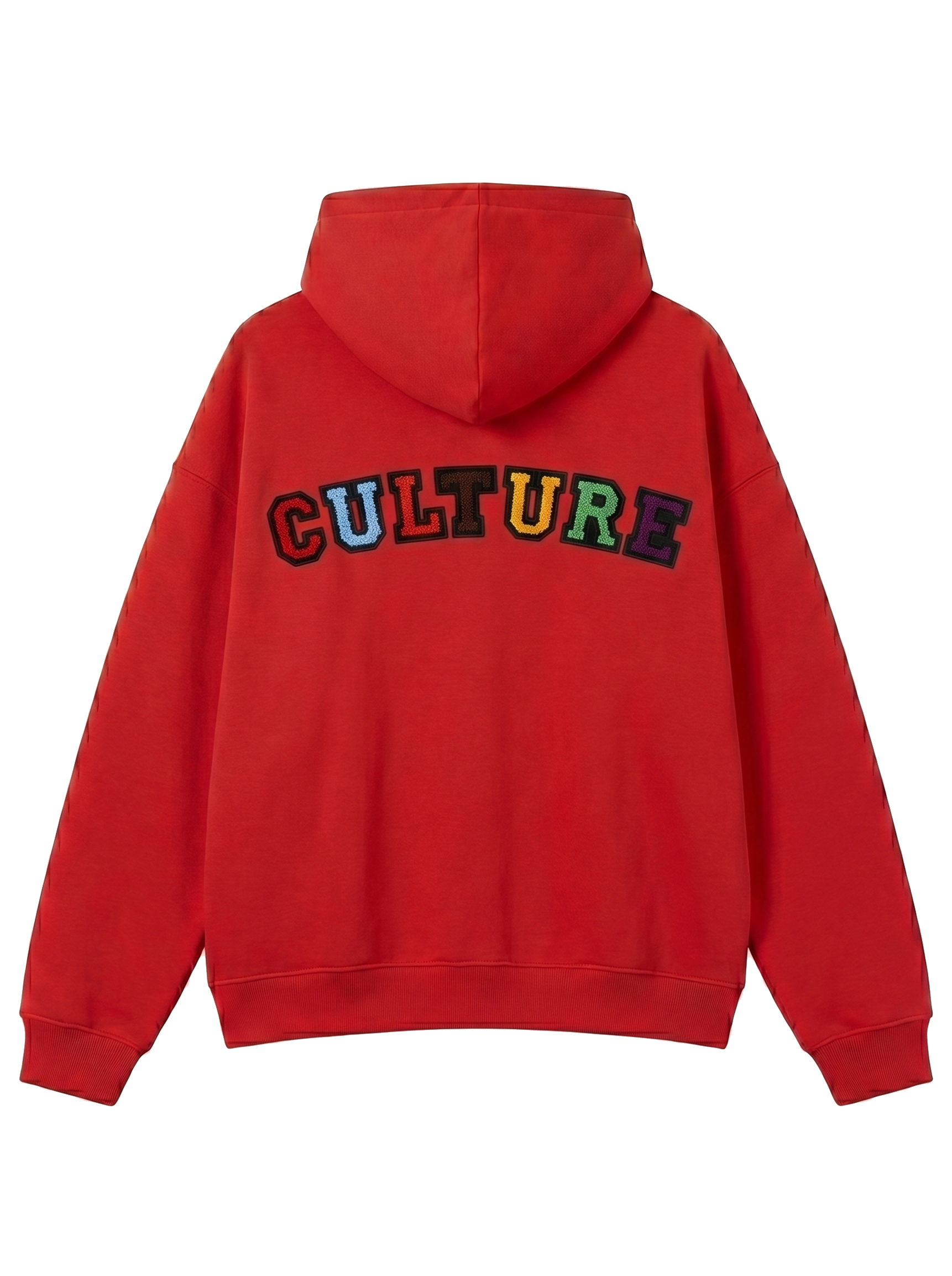 Iron Crest Hoodie Red