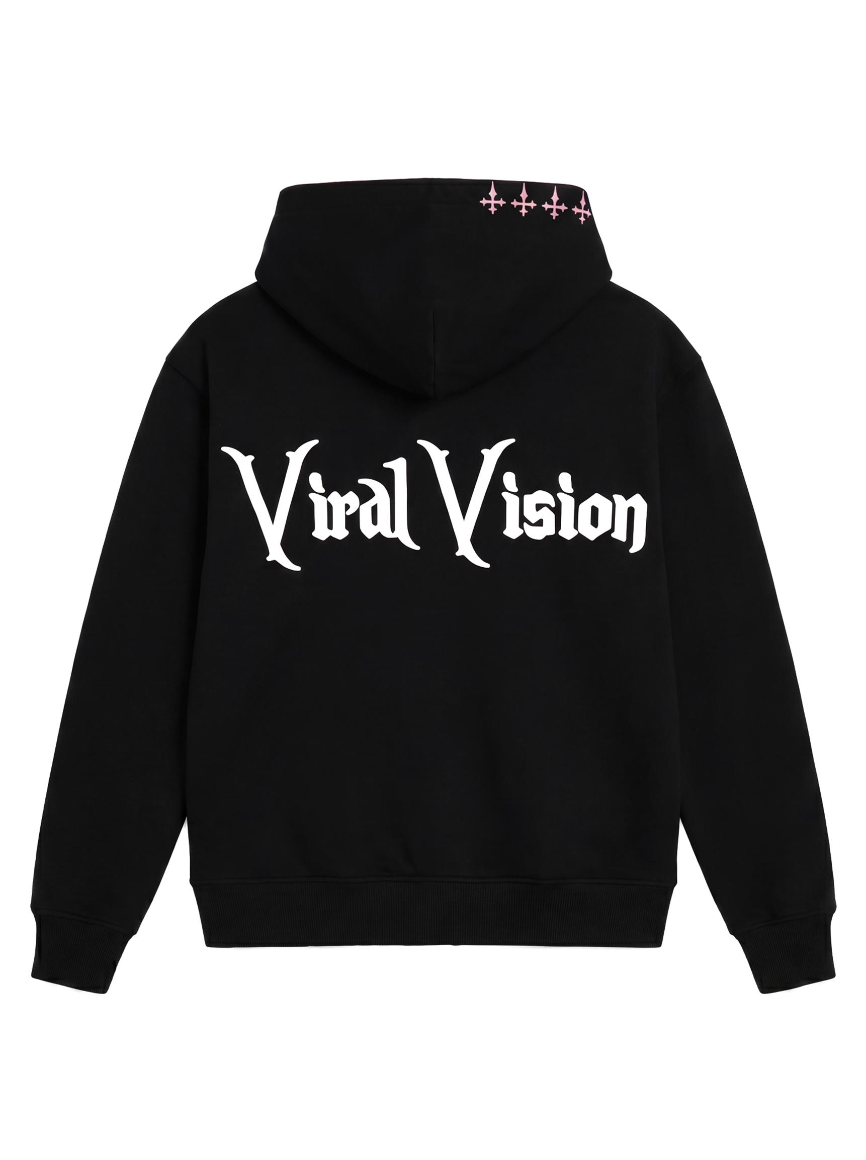 VIRAL VISION HOODIE - Black
