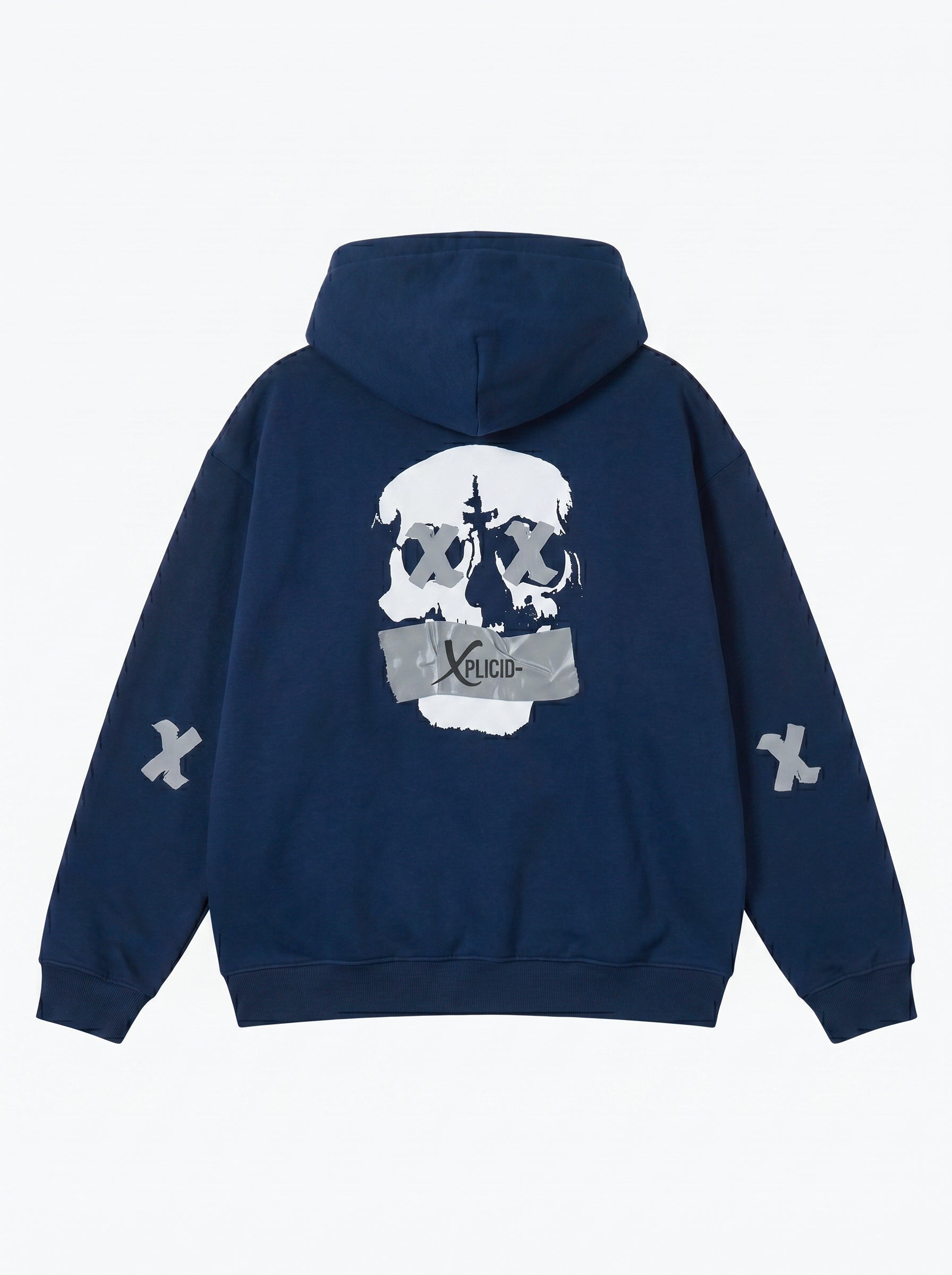 Xplicio Zipper Hoodie Blue