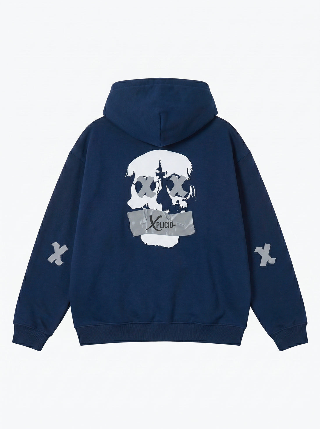 Xplicio Zipper Hoodie Blue